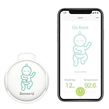 Sense-U baby monitor that includes special temperature sensors