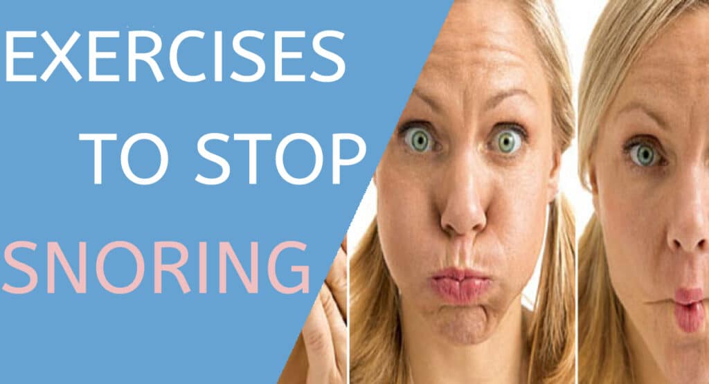 Exercises to Stop Snoring