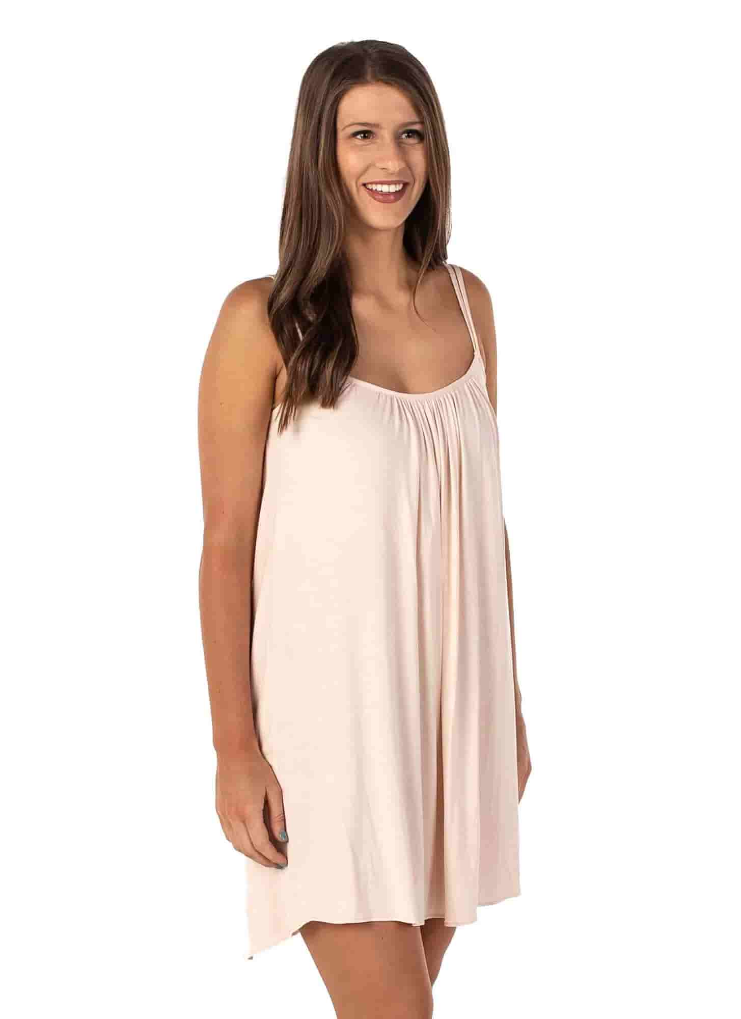 juju jams nightgown with built in bra